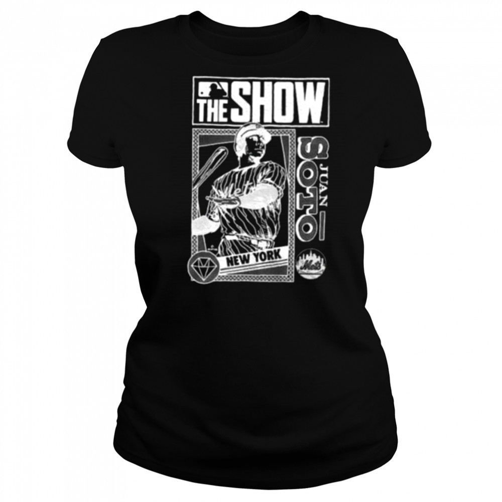 The Show Juan Soto New York Mets MLB Baseball cartoon shirt Women's T-shirt