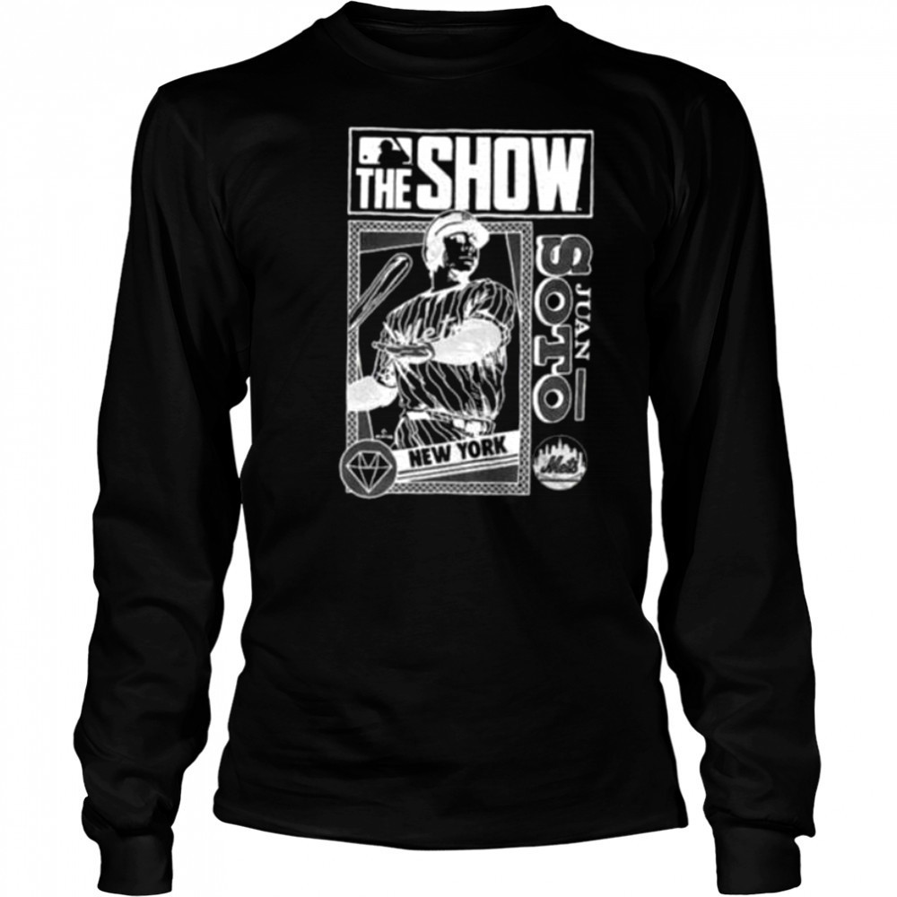 The Show Juan Soto New York Mets MLB Baseball cartoon shirt Long Sleeved