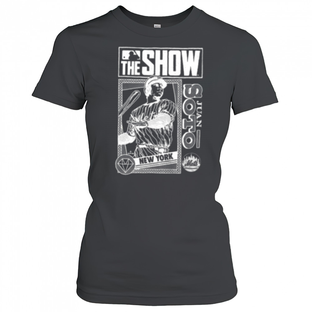 The Show Juan Soto New York Mets MLB Baseball cartoon shirt Women's T-shirt