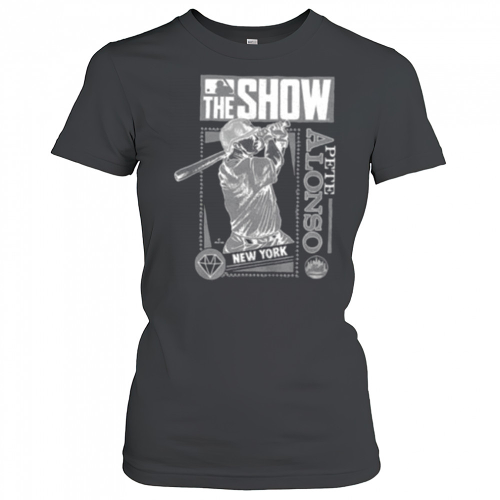 The Show Pete Alonso New York Mets MLB Baseball cartoon shirt Women's T-shirt