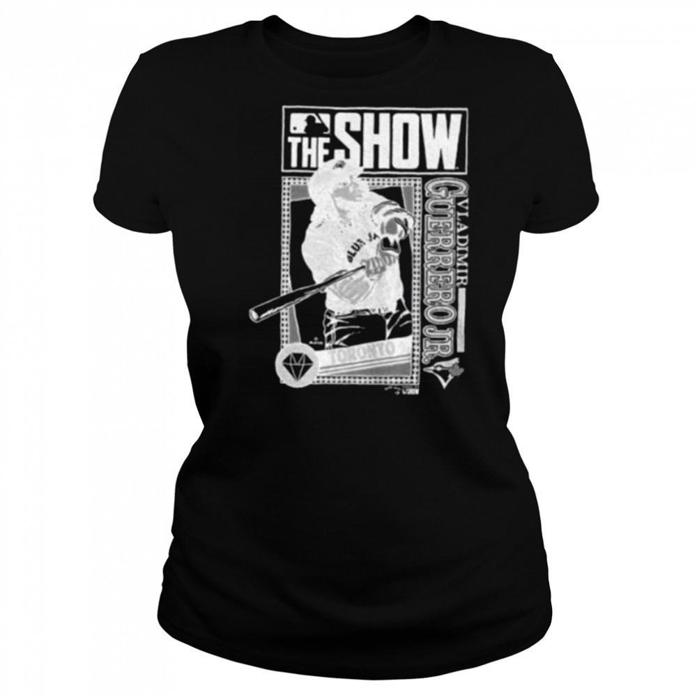The Show Vladimir Guerrero Jr. Toronto Blue Jays MLB Baseball cartoon shirt Women's T-shirt