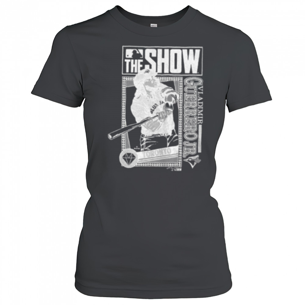 The Show Vladimir Guerrero Jr. Toronto Blue Jays MLB Baseball cartoon shirt Women's T-shirt