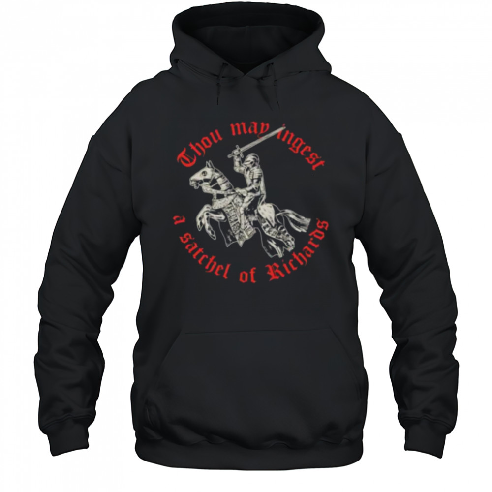 Thou map angest a satchel of richards shirt Hoodie