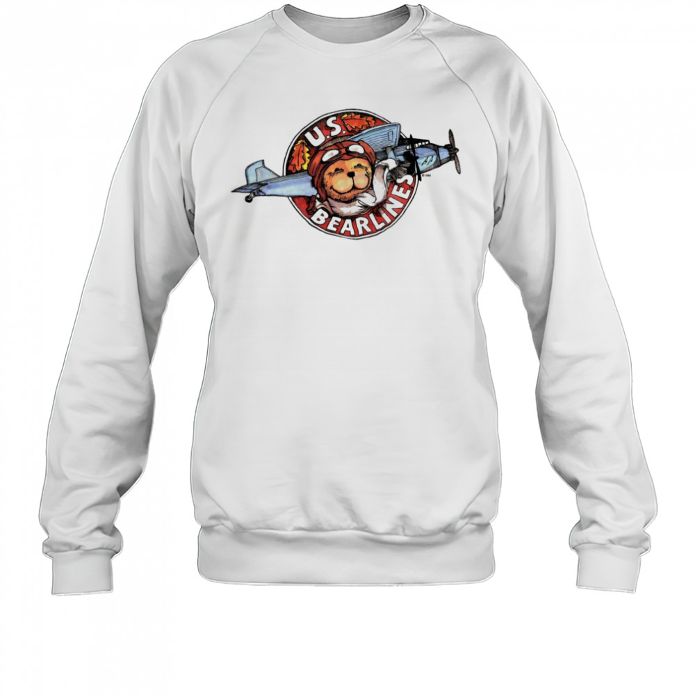 U.S. Bearlines Airplane Pilot shirt Sweatshirt