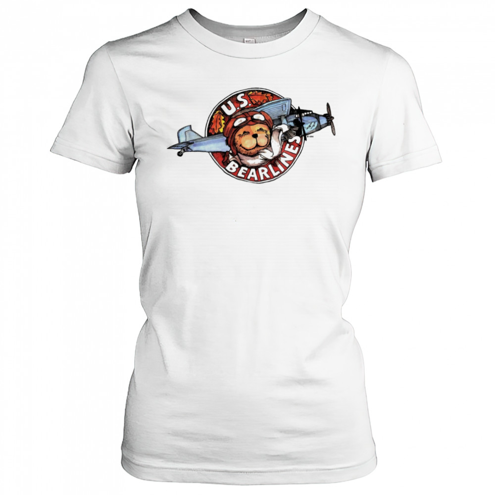 U.S. Bearlines Airplane Pilot shirt Women's T-shirt