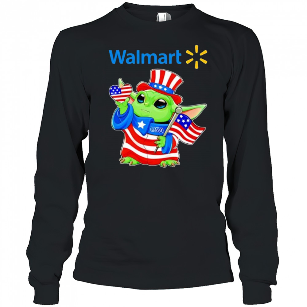 Walmart force of july America shirt Long Sleeved