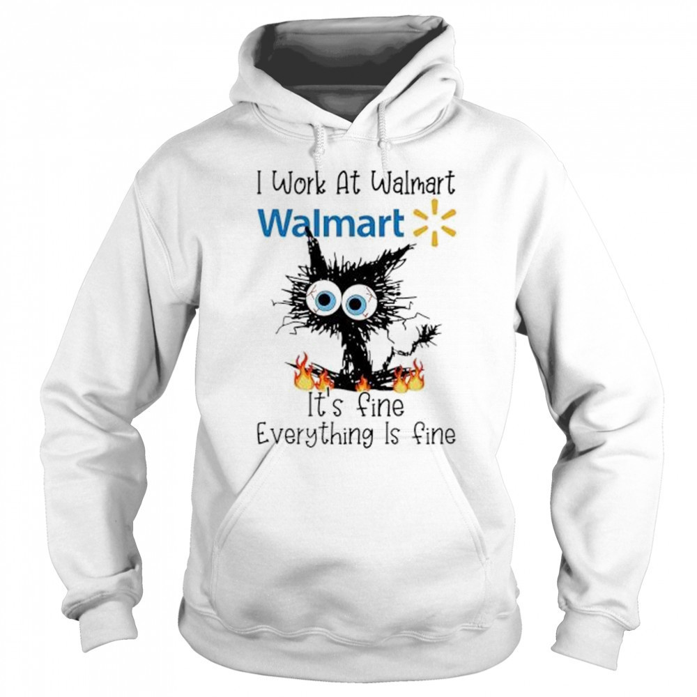 Walmart it’s fine everything is fine shirt Sweatshirt