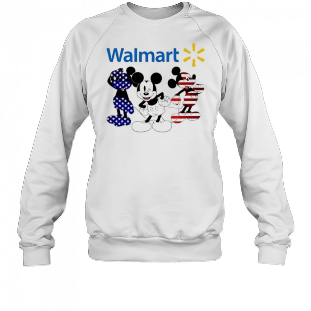Walmart rwb mickey shirt Sweatshirt
