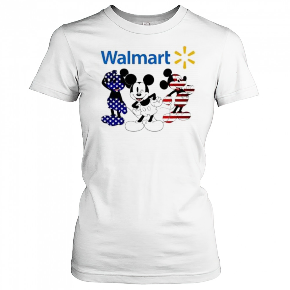Walmart rwb mickey shirt Women's T-shirt