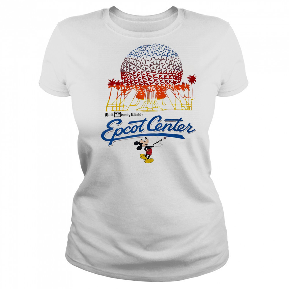 Walt Disney World Shirt Epcot Center Mickey Mouse shirt Women's T-shirt