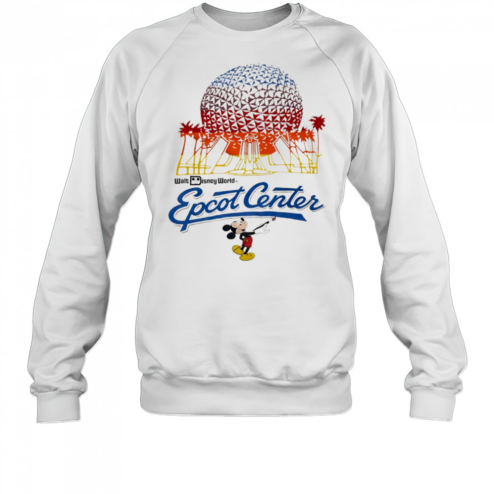Walt Disney World Shirt Epcot Center Mickey Mouse shirt Sweatshirt