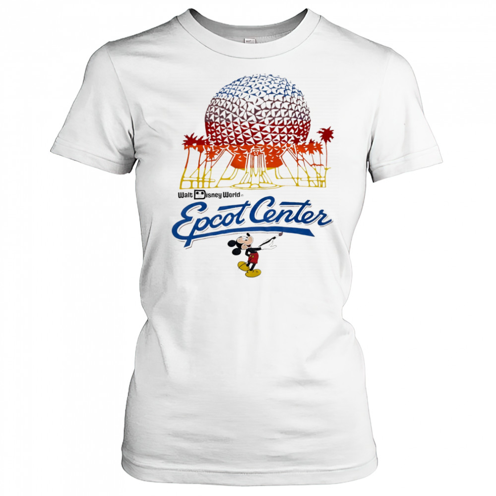 Walt Disney World Shirt Epcot Center Mickey Mouse shirt Women's T-shirt