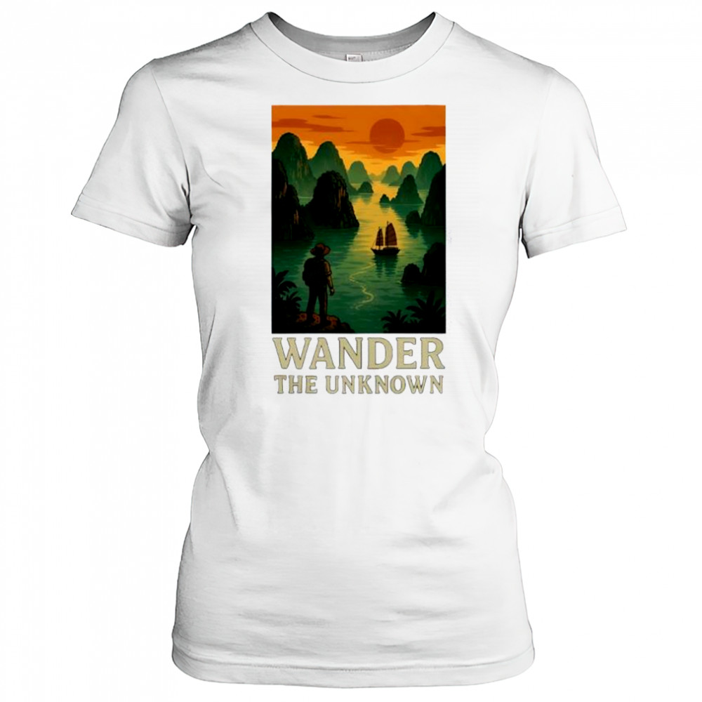 Wander the Unknown ocean ancient shirt Women's T-shirt