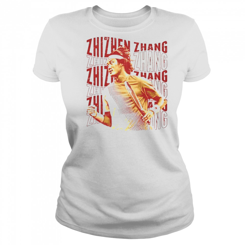Zhizhen zhang psychedelic name shirt Women's T-shirt