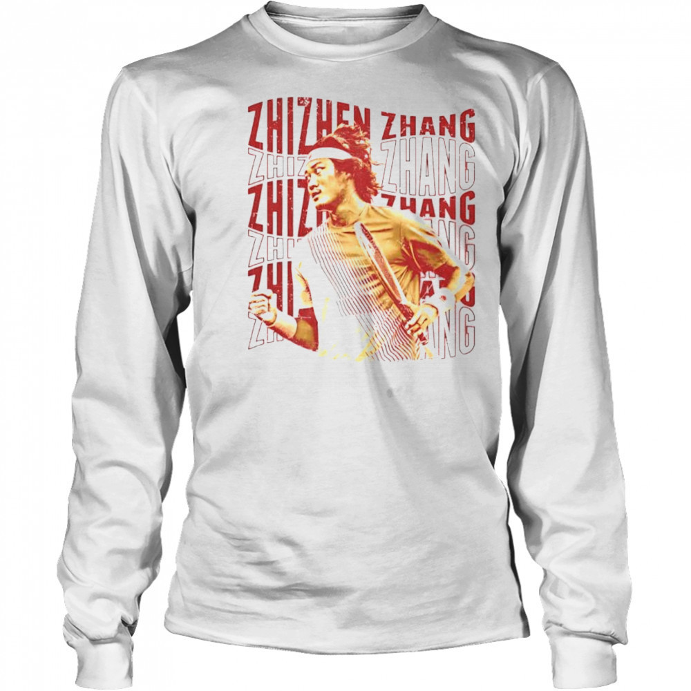 Zhizhen zhang psychedelic name shirt Long Sleeved