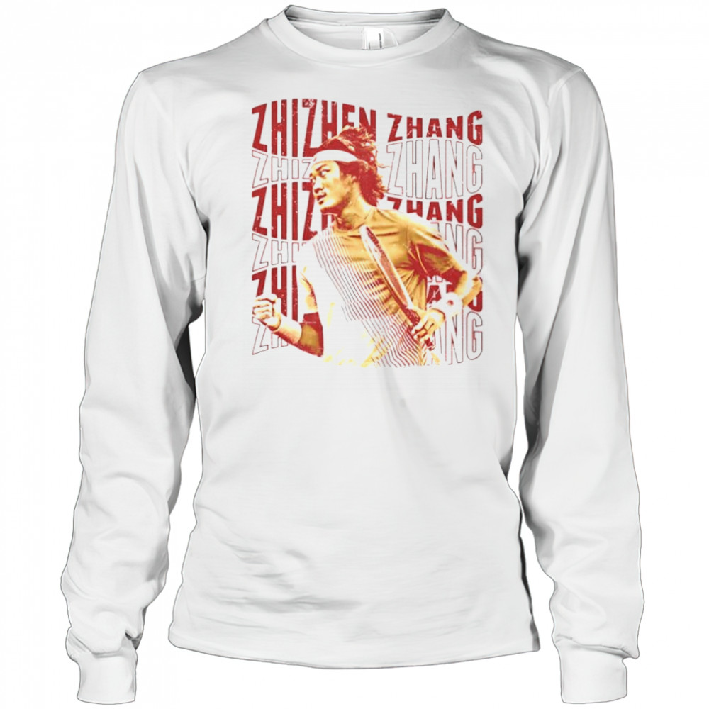 Zhizhen zhang psychedelic name shirt Long Sleeved