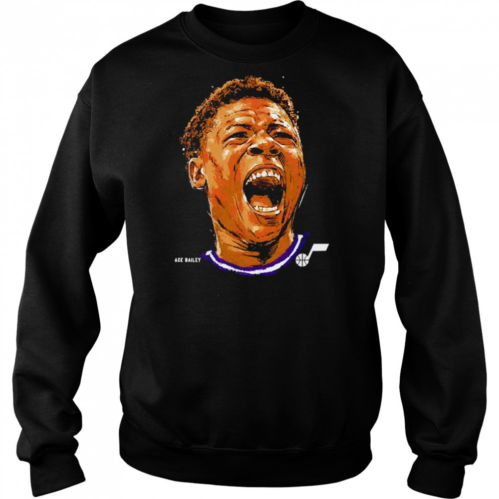 Ace Bailey Utah Jazz portrait shirt Hoodie