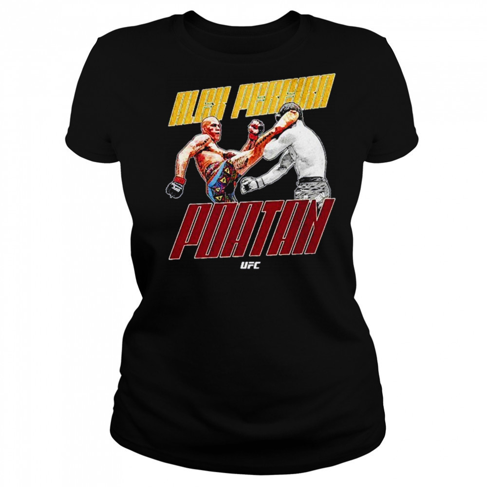 Alex Pereira poatan head kick UFC shirt Women's T-shirt
