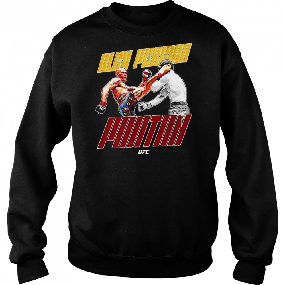 Alex Pereira poatan head kick UFC shirt Hoodie