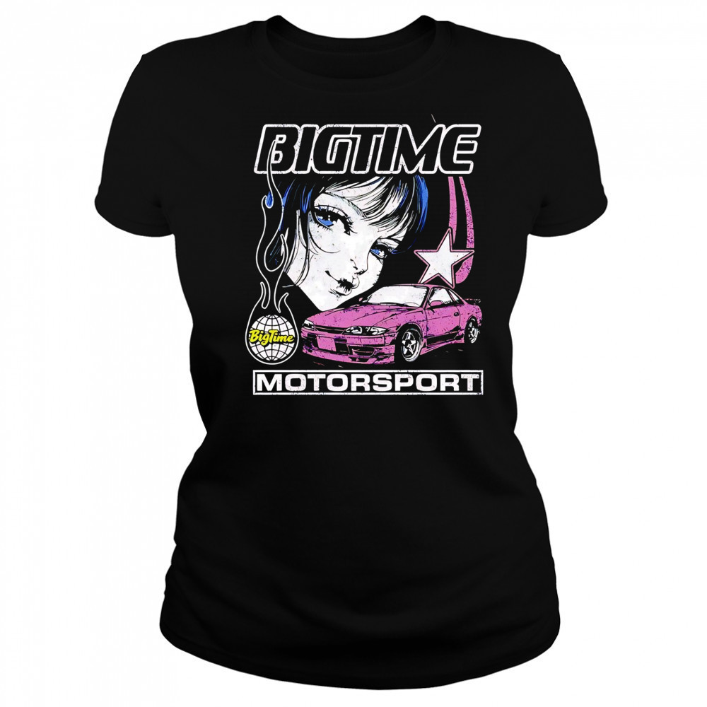 Bigtime motorsport anime shirt Women's T-shirt
