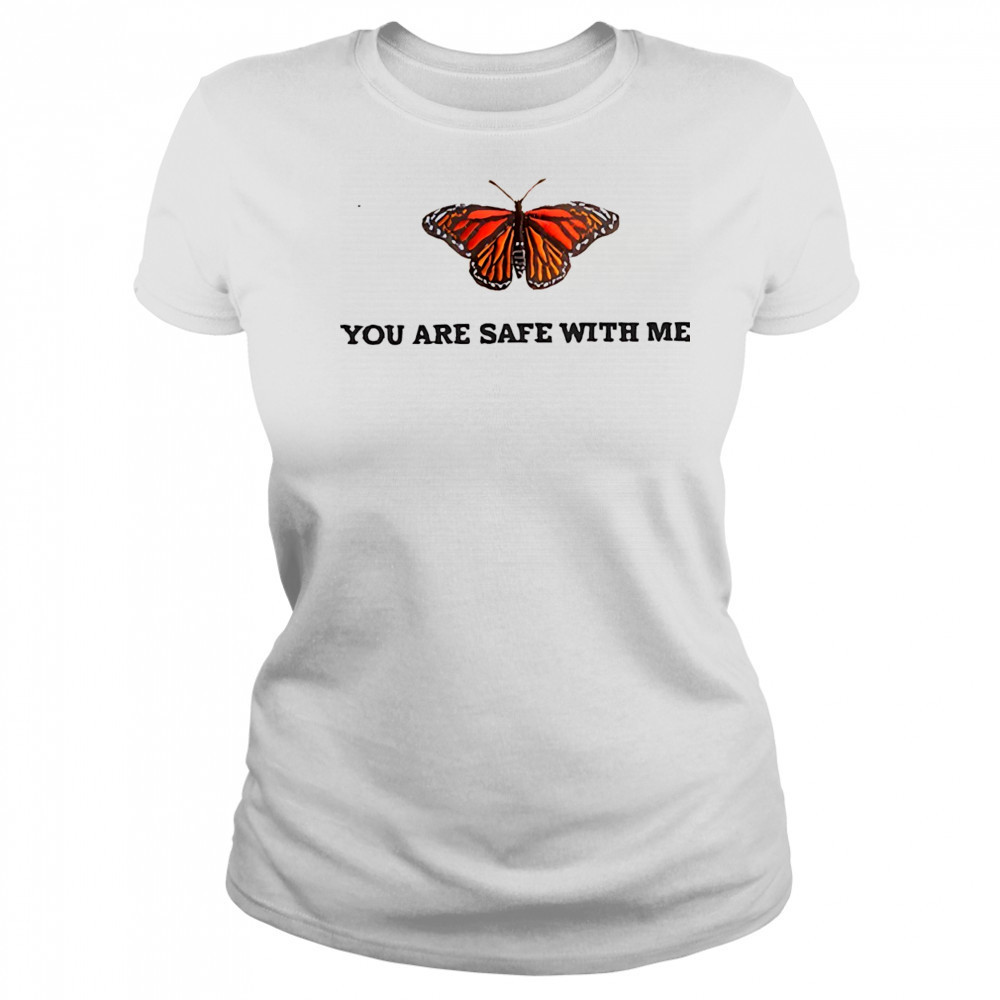 Butterfly you are safe with me shirt Women's T-shirt