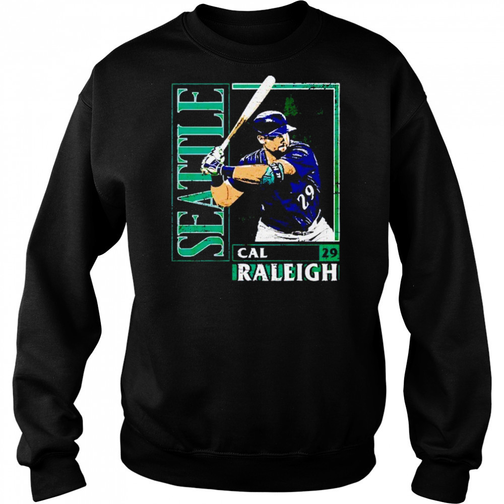 Cal Raleigh Seattle Mariners card style shirt Hoodie