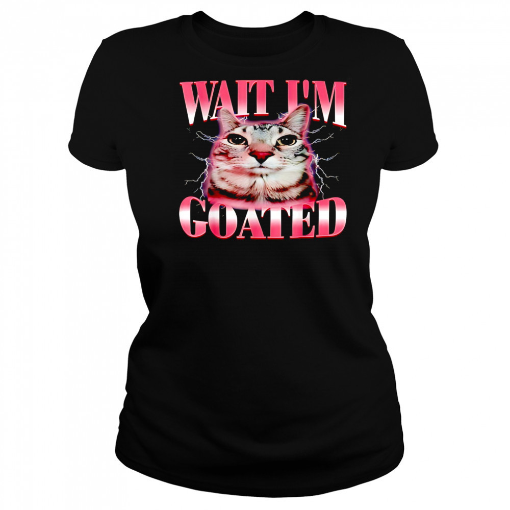 Cat Brainrot wait I’m goated shirt Women's T-shirt