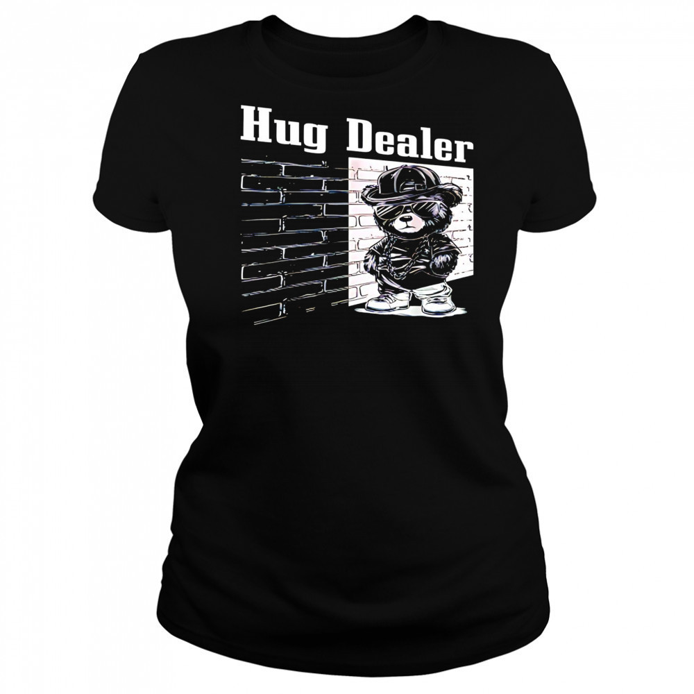 Cool Gangster Teddy Bear hug dealer shirt Women's T-shirt