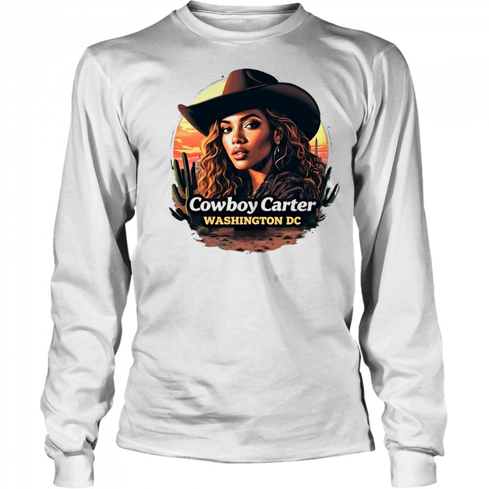 Cowboy Carter Washington DC shirt Long Sleeved