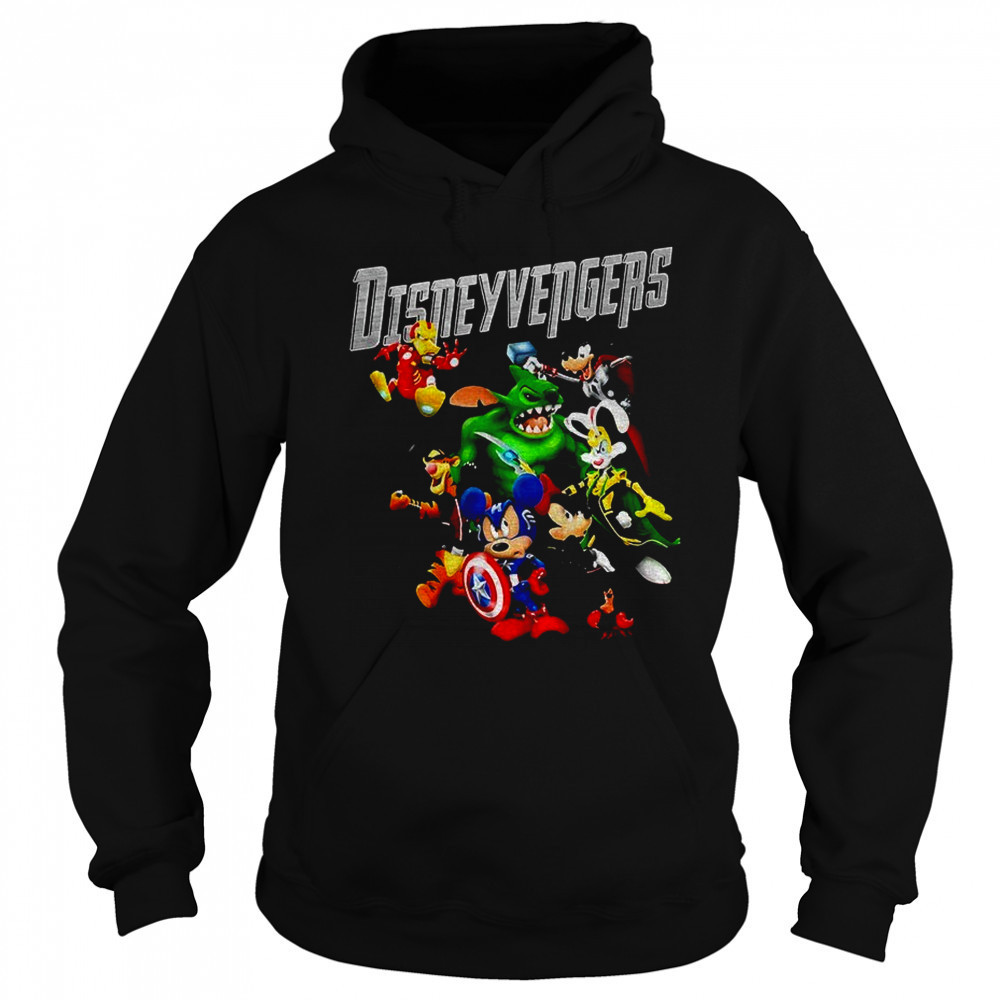 Cute Disney Avengers Marvel Superhero Mickey Mouse cartoon shirt Sweatshirt