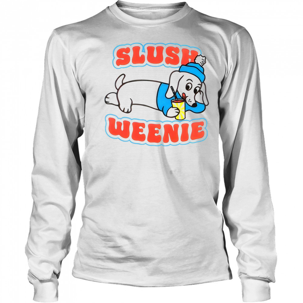 Dachshund slush weenie shirt Long Sleeved