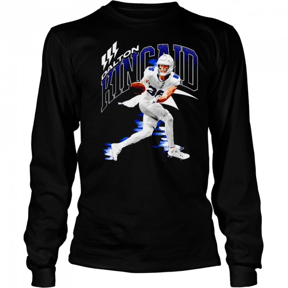 Dalton Kincaid Buffalo Bills retro shirt Long Sleeved