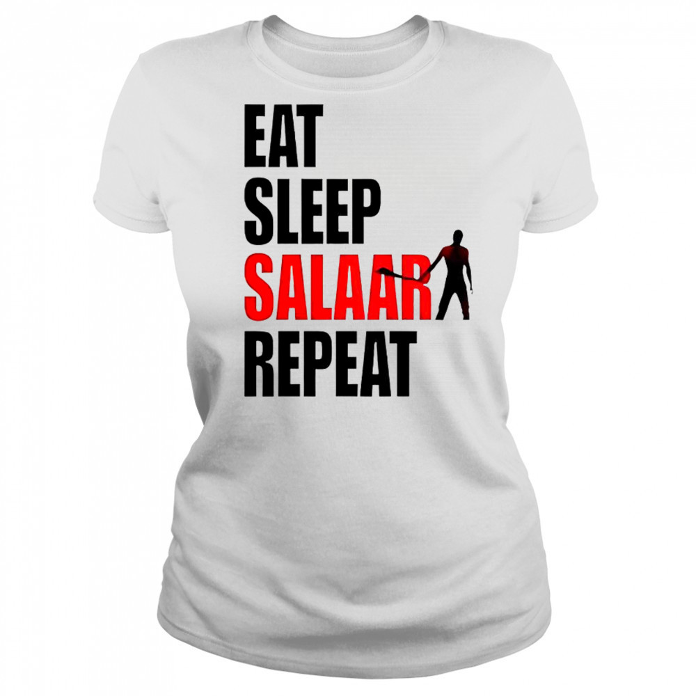 Eat Sleep Salaar Repeat Indian Action T-Shirt Women's T-shirt