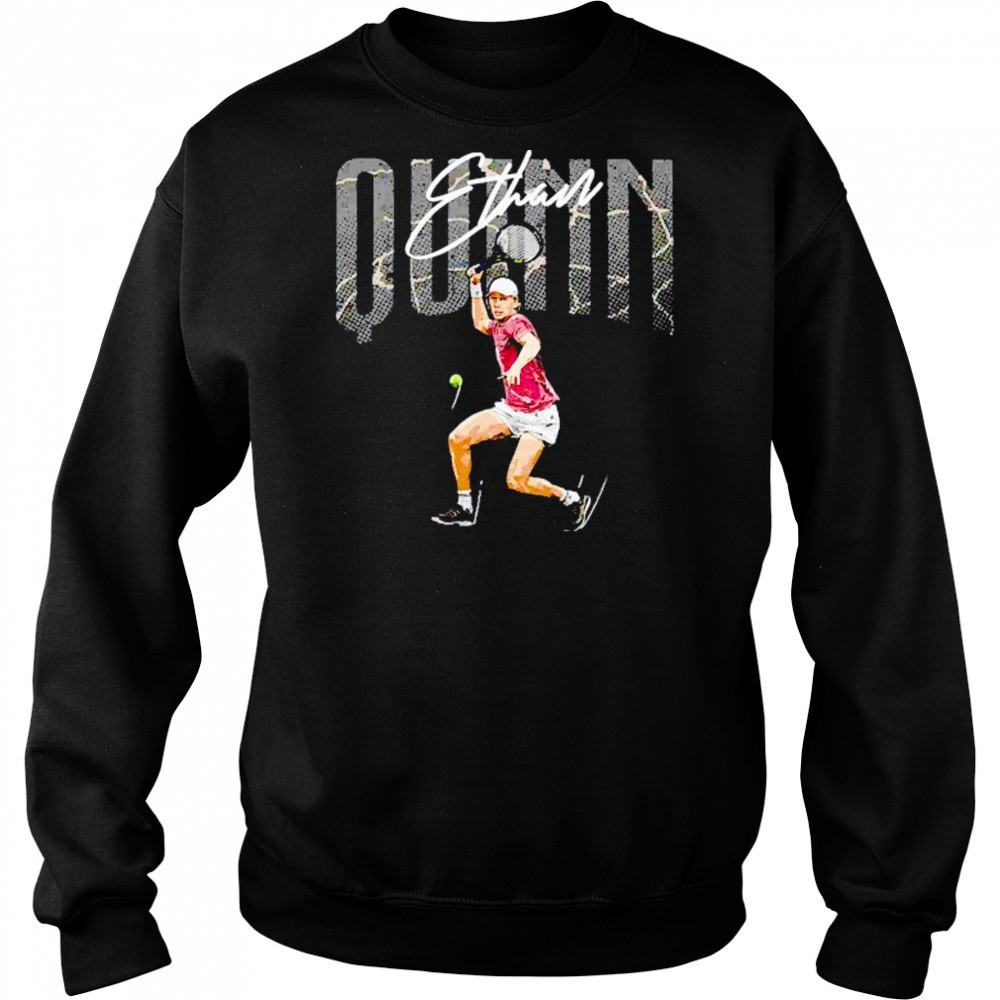 Ethan Quinn player name tennis shirt Hoodie
