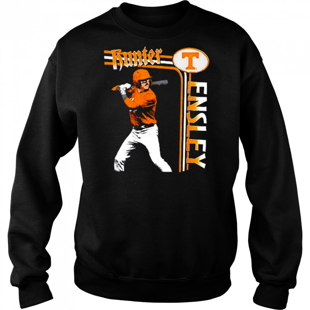 Hunter Ensley Tennessee Volunteers player stripes shirt Hoodie