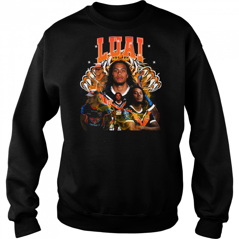 Jarome Luai Wests Tigers NRL graphic shirt Hoodie