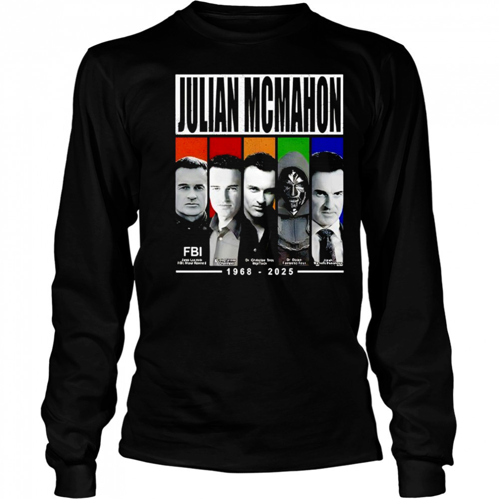 Julian Mcmahon 1968 2025 shirt Long Sleeved