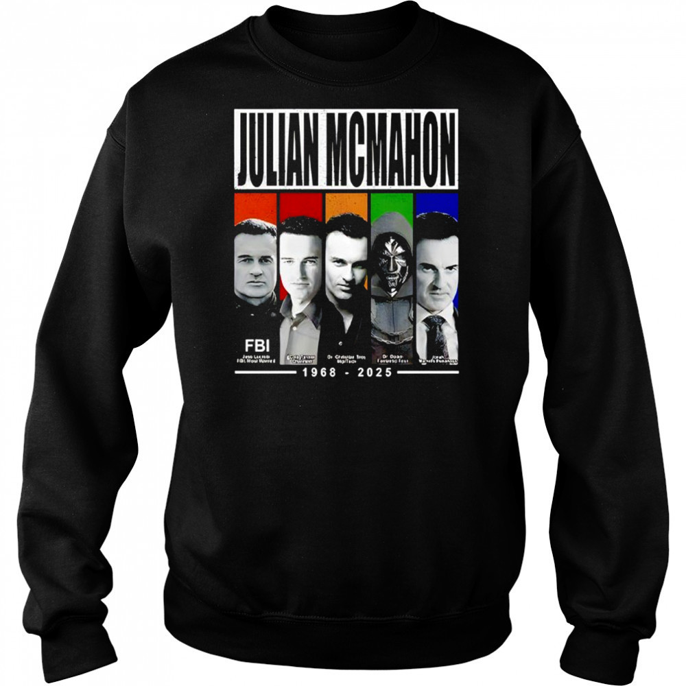Julian Mcmahon 1968 2025 shirt Hoodie