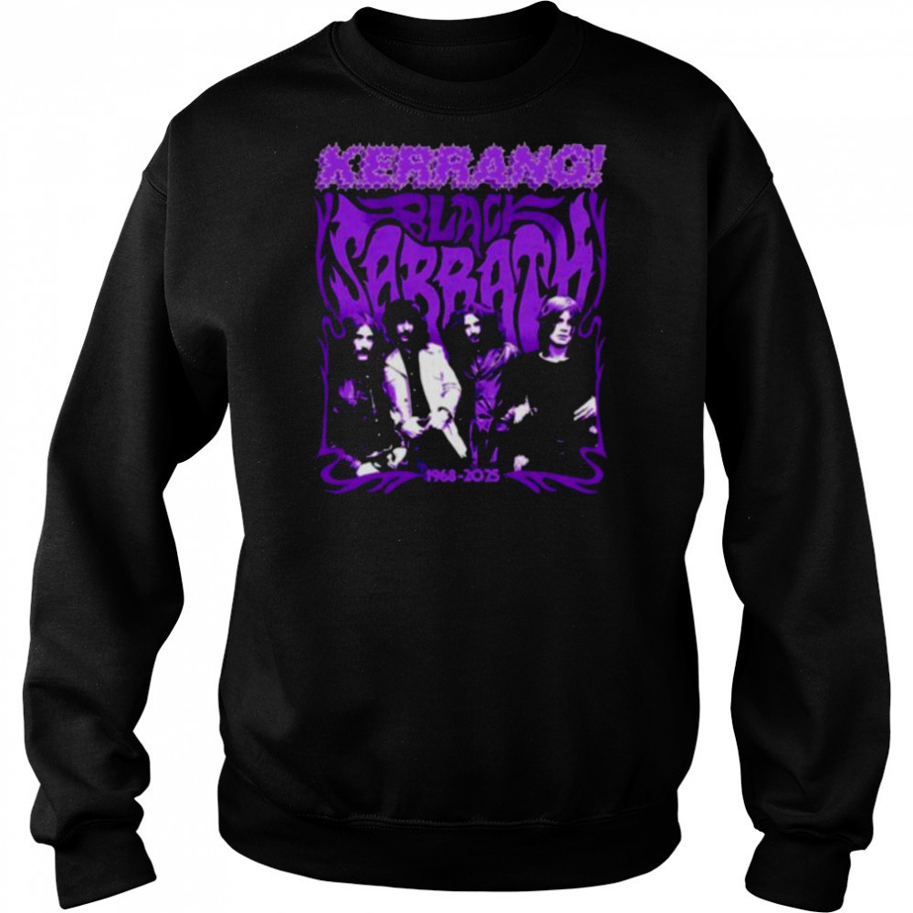 Kerrang Sabbath 1968 2025 shirt Hoodie