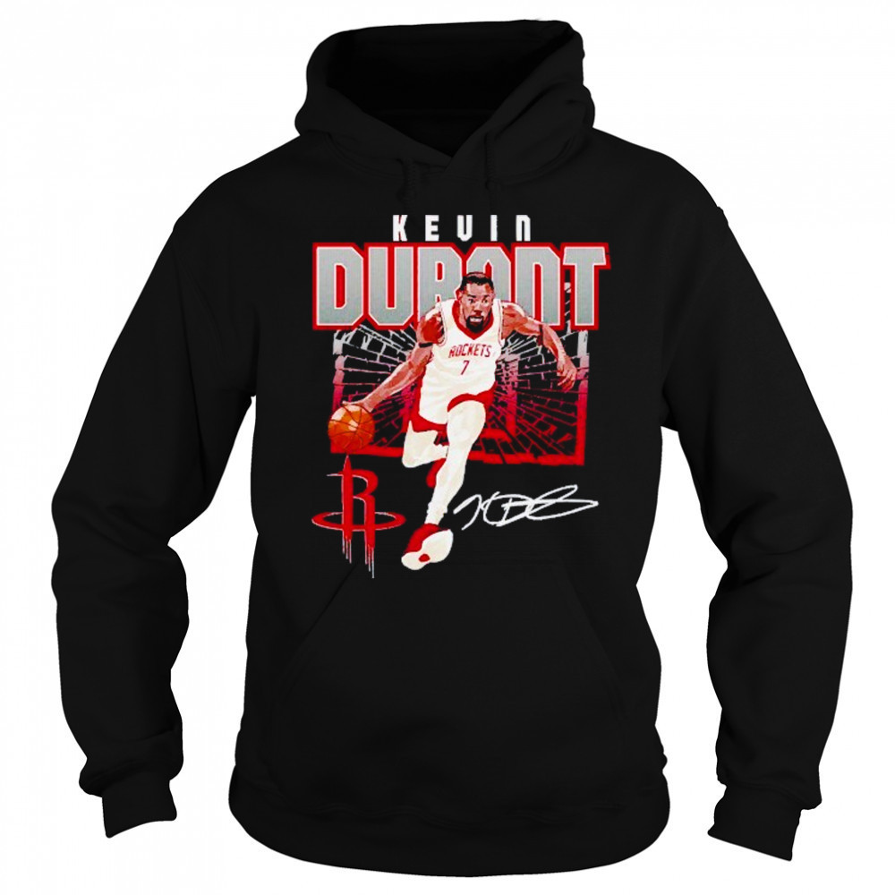 Kevin Durant Houston Rockets shattered signature shirt Sweatshirt