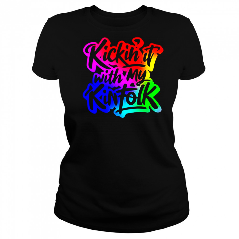 Kickin’ it with my kinfolk shirt Women's T-shirt