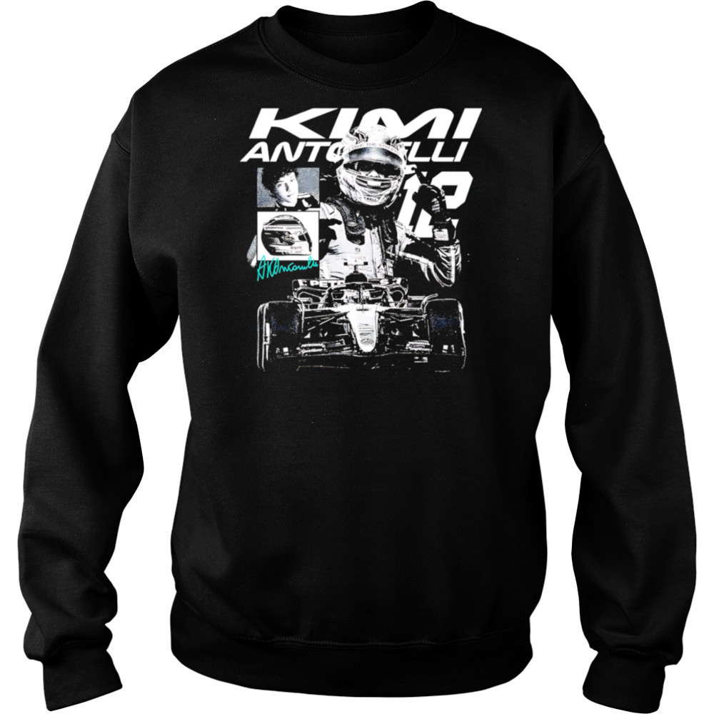 Kimi Antonelli signature graphic shirt Hoodie