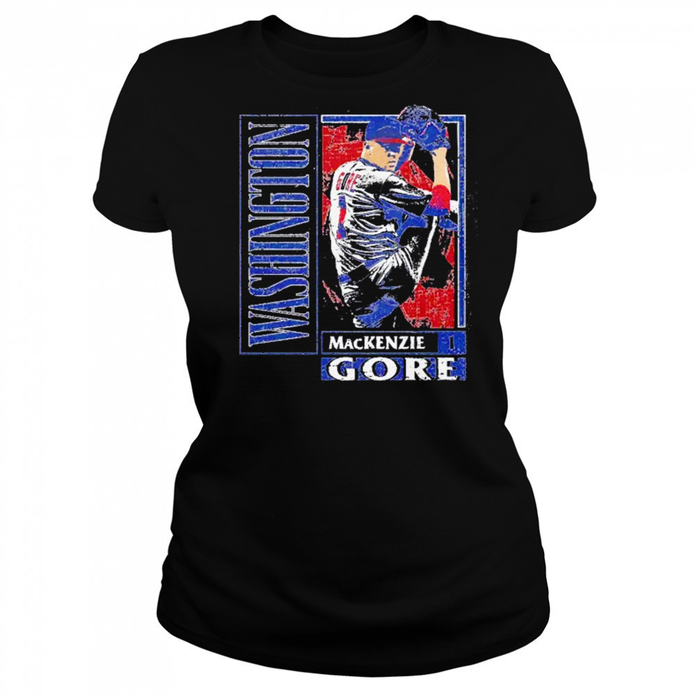 MacKenzie Gore Washington Nationals card style shirt Women's T-shirt