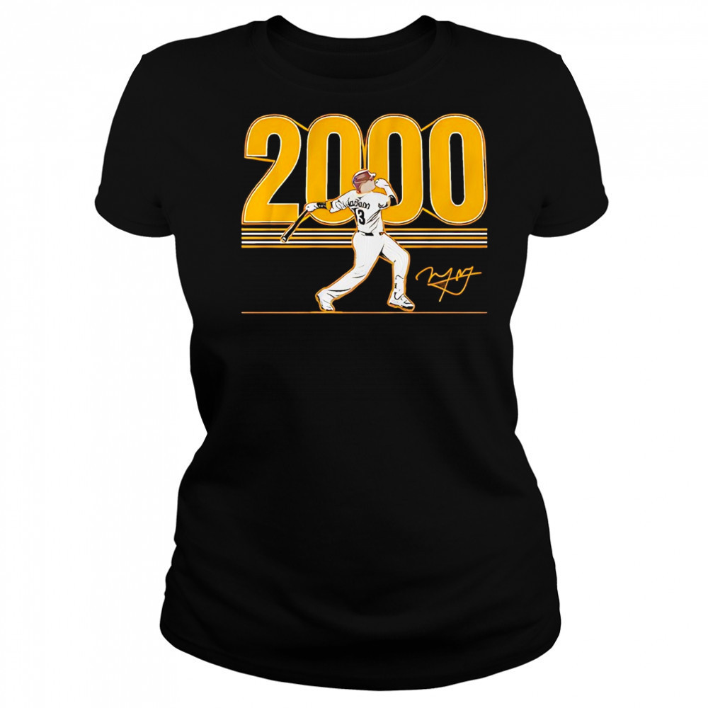 Manny Machado San Diego Padres 2000 hits shirt Women's T-shirt