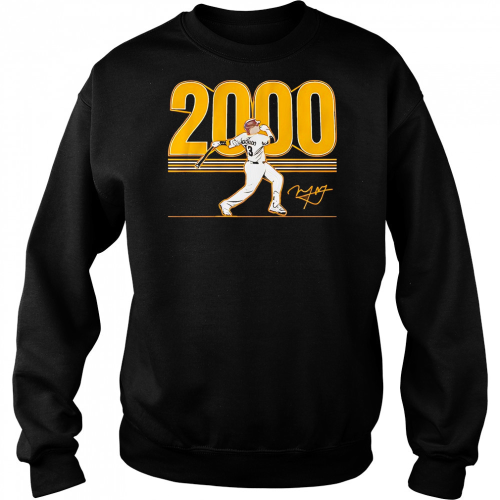 Manny Machado San Diego Padres 2000 hits shirt Hoodie