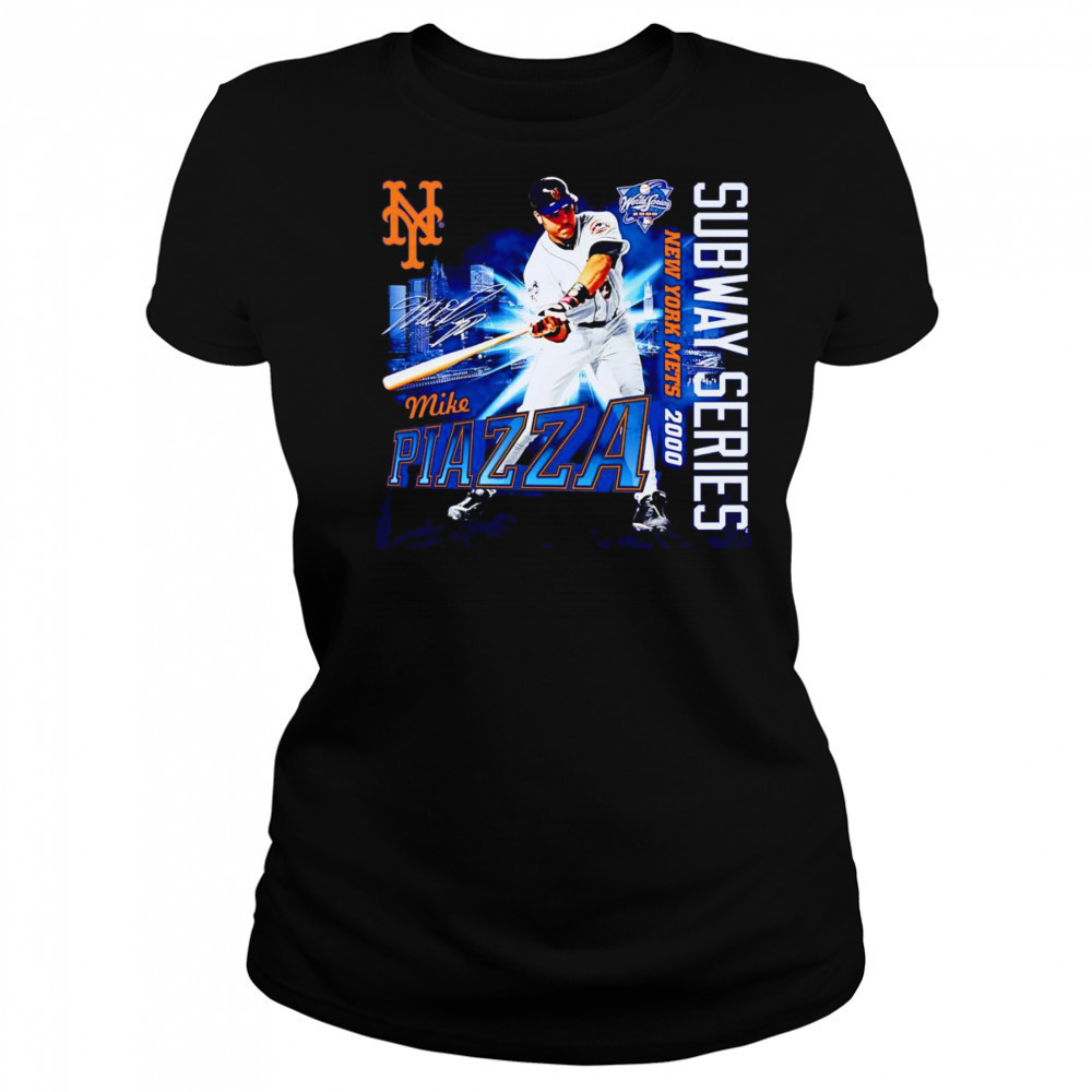 Mike Piazza New York Mets 2000 Subway Series 25th Anniversary retro shirt Women's T-shirt