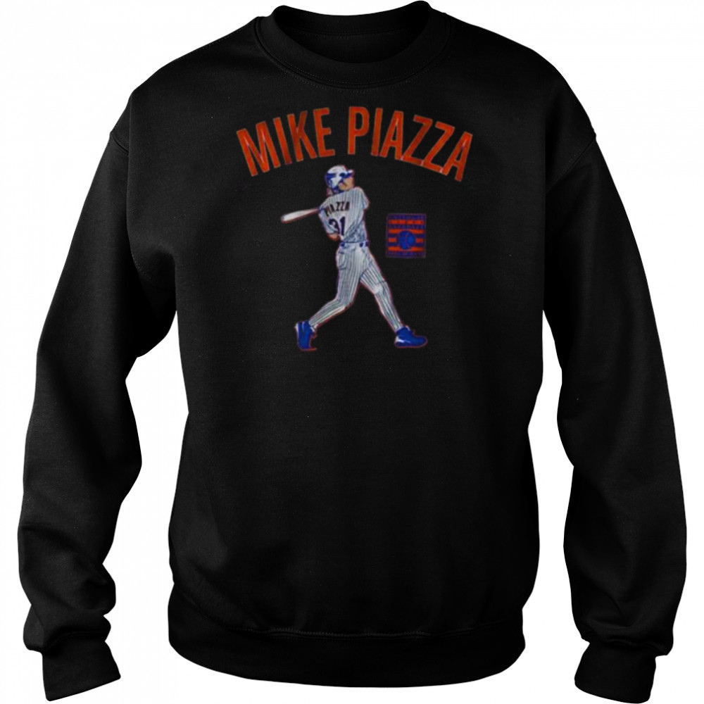 Mike Piazza New York Mets MLB Baseball Slugger Swing shirt Hoodie