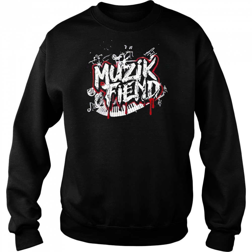 Muzik Fiend Logo T-Shirt Hoodie