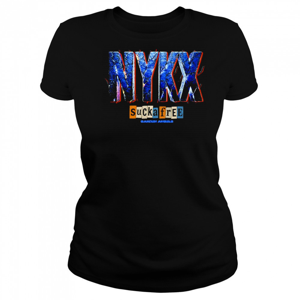 NYKX suck a free garden angels shirt Women's T-shirt