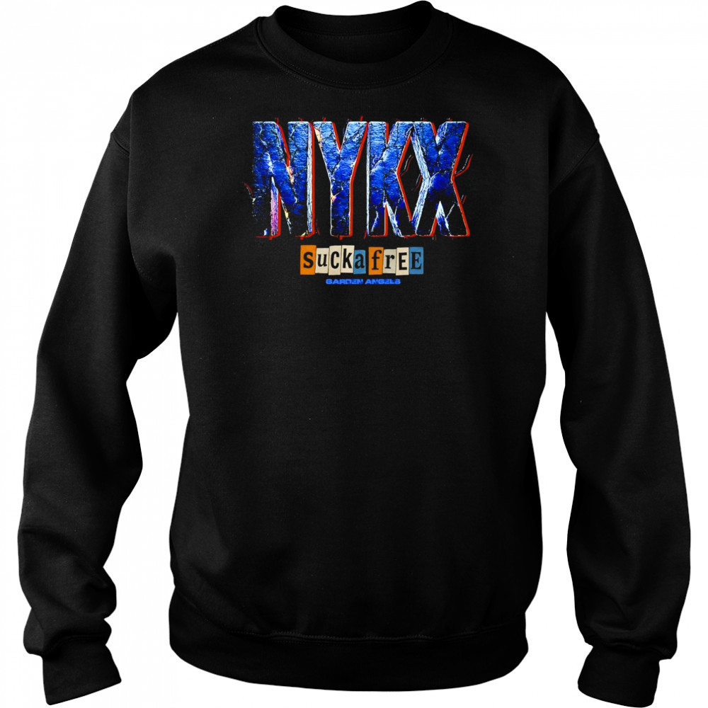 NYKX suck a free garden angels shirt Hoodie